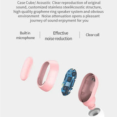 E7S TWS Earphone Bluetooth Headphones with Mic 9D Stereo Hifi Earbuds Wireless  Headse