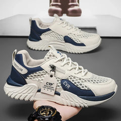 Men's Shoes Designer Luxury Outdoor Running Shoes Soft Sole Non Slip Breathable Tennis Shoe Fashion 2026 New Men Sneakers Spring