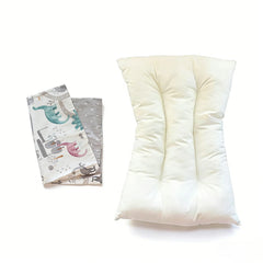 Kids Pillow with Pillowcase Set For Toddler Infant Soft Children Sleeping Pillow Core Cover for Baby Nursery Crib Travel 30x50cm