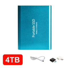 4TB Mini External Solid State Drive Portable SSD 8TB Hard Drive Small