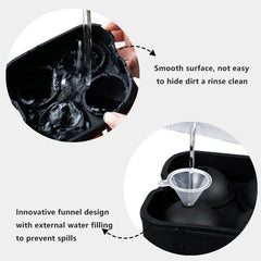 3D Skull Diamond Ice Ball Silicone Mold Tray for Whiskey Cocktail Easy Demold Reusable Bar Party Supplies Reusable Bar Party