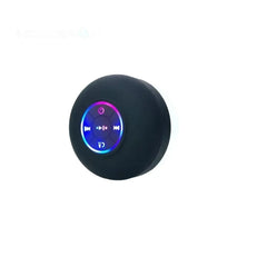 Bluetooth Speaker Mini Portable Wireless Bluetooth Audio Led IPX4 Waterproof Loudspeaker Large Suction Cup for Outdoor Bathroom