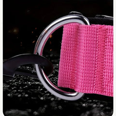 Personalized Tactical Dog Collar Adjustable Military Training Nylon Dog Collar with NamePlate Metal Buckle for Dogs