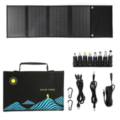 100W Solar Panel Folding Bag Usb+dc Output Solar Charger Portable