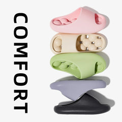 TZLDN Ergonomic EVA Unisex Bathroom Slippers Water-Leakage-Proof Massage Indoor Slippers Comfortable Breathable Casual Slippers