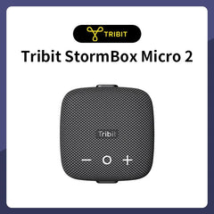 Tribit StormBox Micro 2 Portable Speaker, 10W Loud Bass IP67 Waterproof, Bluetooth 5.3 Bike Speaker, 12H Playtime TWS for Hiking