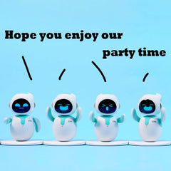 Eilik - Cute Robot Pets Toys with Abundant Emotions, Animations & Mini-Games, Your Perfect Desk Touch Interactive Companion.