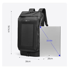 Fashion Water Resist USB Charging Multifunction Backpack Solar Battery Power Bank Panel  Bag  Outdoor Travel Bag