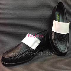 Fulujiacos Michael Classic Leather Shoes Sole Easy Moonwalk Tap Dancer