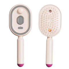 Electric Spray Air Cushion Comb for Women Retractable Hair Massage Brush for Thick Fine Curly Hair Electric Steam Brush for Hair