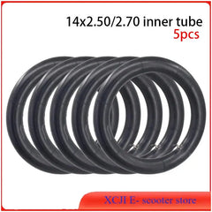 Electric Bicycle 14 Inches New Electric Bike 14x2.50/2.70 Inner Tube Curved Mouth for Electric Bicycles/Electric Scooters E-Bike