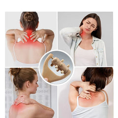 1Pcs  Wooden Massage Roller, Multi-Functional Body Roller for Cellulite Reduction, Eases Muscle Tension ,Natural Muscle Roller