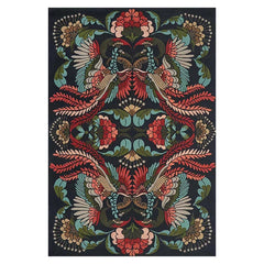 Light Luxury Cloakroom Carpet Home Non-slip Mat Large Area Bedroom Decor Washable Rug European Retro Carpets for Living Room