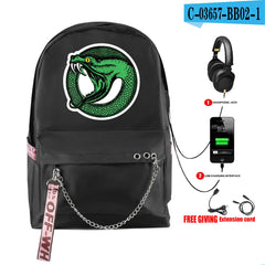 Youthful School Bag Unisex TV Riverdale Season 5 Travel Bags Usb Rechargeable Oxford Waterproof Notebook Shoulder Backpacks