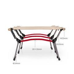 Folding Camping Cot, Adjustable Height, Lightweight Sleeping Bed, Tent Cot, with Storage Bag, Comfortable for Outdoor&Indoor