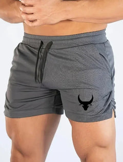 Men's Geometric Pattern Basketball Shorts with Mid Waist Micro Elastic Quick Drying Breathable Sports Pants for Running Fitness