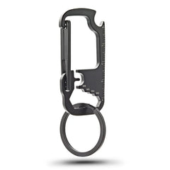 Stainless Steel Personalized Keychains Multifunctional Custom Lettering Keyrings Wrench Tool Bottle Opener Key Chain Ring K421