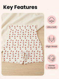 2PSC women's panties sexy solid color boxer shorts fashionable and comfortable panty women's underwear