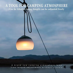 Camping Light with Hook 4 Mode Adjustable LED Tent Light Portable