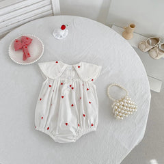 New Summer Newborn Baby Girl Jumpsuit 0-24m Baby Girl Clothing