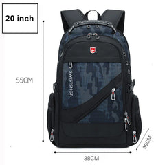 Waterproof 17/20 Inch Laptop Backpack Men Japanese School Bag Girls Fashion Bagpack Man Airplane Travel Backpack Male Mochila