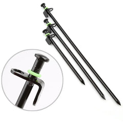50pcs/pack Camping Nail Night Vision Luminous Ring Round