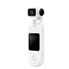 4K Handheld Pocket Camera Rotatable Mini Body Cam HD Night Vision LCD Screen For Youtube Outdoor Travel Sports Vlog Recording