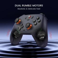 GameSir Nova Lite Wireless Gamepad, Game Controller for Switch, Android, iOS, PC and Steam Games Hall Effect PC Joysticks