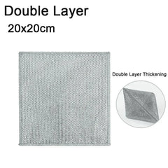 Rags for Kitchen Scrubber Wire Dishcloth Thickened Double-sided Metal Steel Cleaning Towel Pot Dish Washing Cloths Scouring Pads