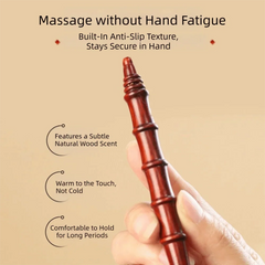 Wood Massage Stick Tool Sandalwood Massager Acupoint Reflexology Tools For Full Body Relaxing Deep Tissue Foot Massage