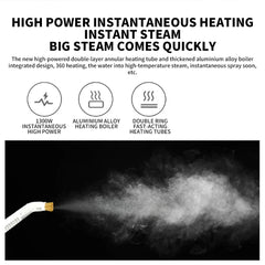 Original Deerma DEM-ZQ610 Steam Mopping Machine Multifunction Household Cleaning mop Aspirador 5 Attachments Mold