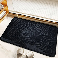 Absorbent Non-Slip Bathroom Rug Memory Cotton Bathrooms Floor Rugs