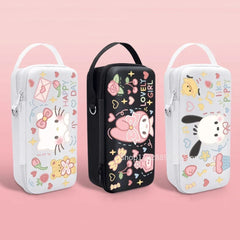 Suitable for Switch 2 Storage Bag. NS/OLED Large-capacity Console Storage with Built-in Stand for Holding Chargers