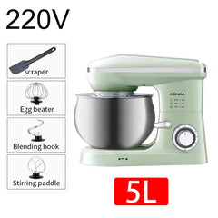 2026 Multifunctional Chef Machine Household 3-5 Liter Small Dough Kneading Machine Fully Automatic Household Electric Egg Beater