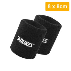 AOLIKES 1 Pair Sweatbands Sports Wristband for Men & Women - Moisture Wicking Athletic Sweatband for Tennis, Basketball, Running