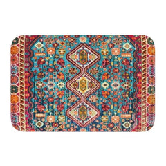 Moroccan Berber Rug Boho Style Front Door Mat Anti-Slip Antique Bohemian Geometric Doormat Floor Bathroom Entrance Rug Carpet