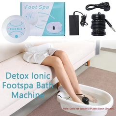 Detox Ionic Foot Spa Bath Machines Vibration Massage Care Arrays Aqua Healthy Therapy Deep Tissue Clean Foot Bath Spa Massager