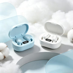 E7S TWS Earphones Bluetooth Headphones with 9D Stereo Hifi Wireless Bluetooth Earbuds with Spatial Audio Create Virtual Surround
