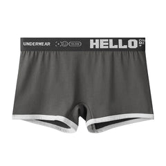 3pcs Set Womens Cotton Boyshorts 45-80kg Boxer Shorts Comfortable Underwear for Women Girl Student Breathable Soft Sexy Panties
