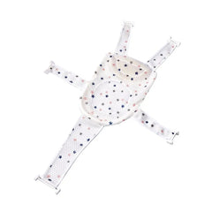 Cross-shaped Anti-slip Baby Bath Net Mat Newborn Adjustable Baby Bath Cushion Children Bathtub Shower Cradle Bed Seat Baby Bath