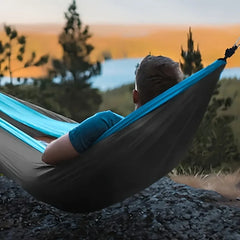 Camping Hammock Single Portable Hammocks with 2 Tree Straps and