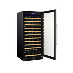 Airo JG110A Electric Compact Single-Zone Stainless Steel Countertop Wine Cooler LED Display Built-in Factory Use Eco-Friendly