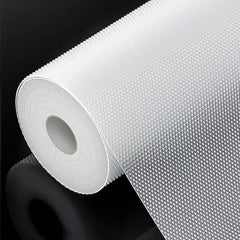 Water Drop Pattern Kitchen Cabinet Liner Eva Waterproof Refrigerator Mat Placemat Non-Sticky Easy to Clean Drawer Liner Moisture-Proof and Mildew-Proof