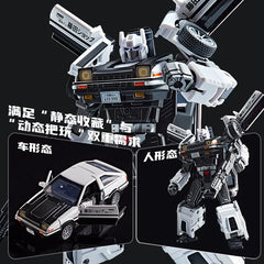 AE86 Defromed Alloy Car Model Robot 19.5cm Action Figure Initial Drift Tofu Cart Toys