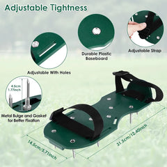 Lawn Aerator Shoes Adjustable Spiked Aerating Sandals Machine Gardening Tools Products Manual Ground Surcador Accessories Tool