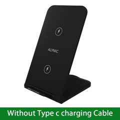 Wireless Charger Station Earphone Phone Fast Charging Charger Holder For iPhone 16 15 14 13 Pro Max Samsung S24 S23 Xiaomi
