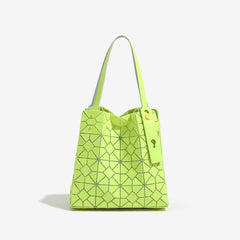 Fashion Geometric Diamond Tote Bag 2026 Versatile Six-grid Large-capacity Commuter Portable Armpit Bag New Style Handbags
