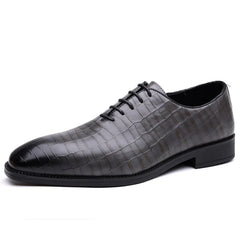 Luxury Mens Leather Shoes Retro Carved Lace-up Brogue Oxford Wedding Men Dress Shoes Male Formal Business Gentleman Office Shoes