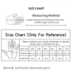 GVOVLVF Men's Golf Glove One Pc Options Improved Grip System Cool Comfortable Left Right Hand NEW