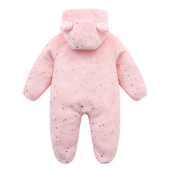 Newborn Baby Clothes Flannel Autumn Winter Baby Boys Girls Rompers Cartoon Newborn Bodysuit Soft Warm Jumpsuit for Babies 0-12M
